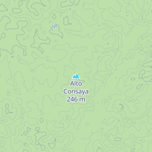 Map of Alto Consaya