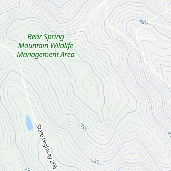 Map of Starkweather Hill
