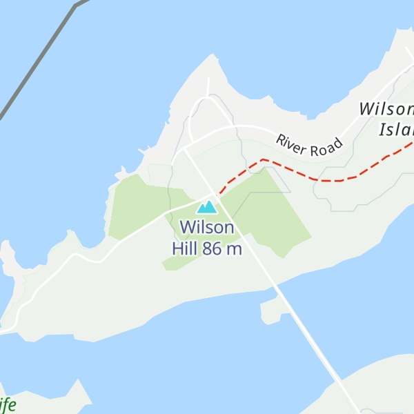 Map of Wilson Hill