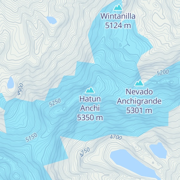 Map of Hatun Anchi