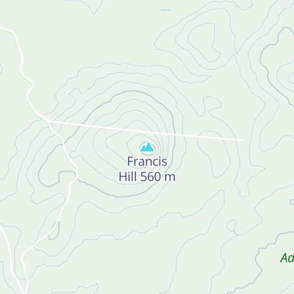 Map of Francis Hill