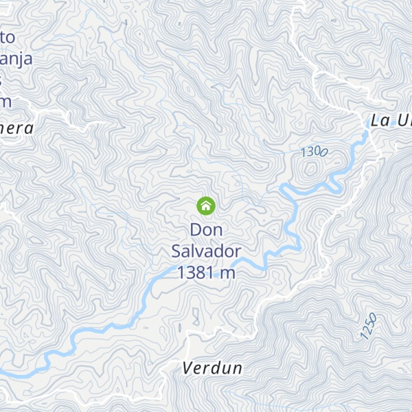 Map of Don Salvador