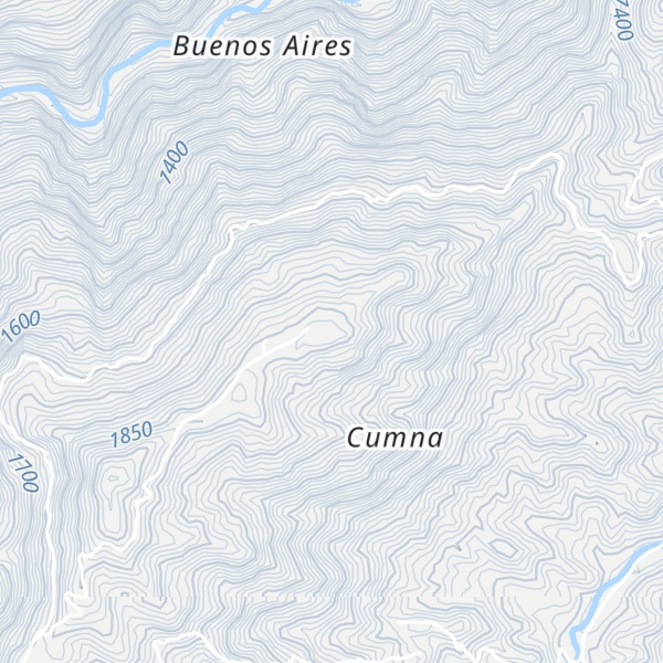Map of Loma Palo Errado