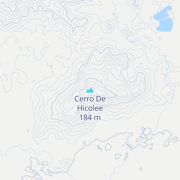 Map of Cerro De Hicolee