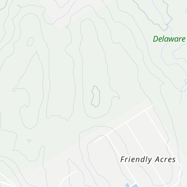 Map of Fish Cabin Ridge