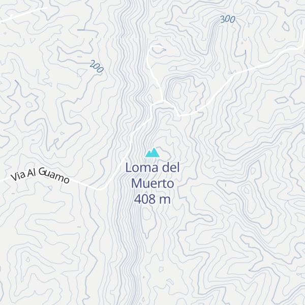 Map of Loma del Muerto
