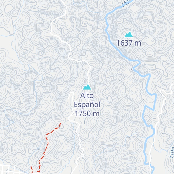 Map of Alto Español