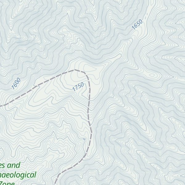 Map of Cerro La Yapana