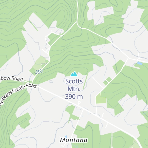 Map of Scotts Mtn.