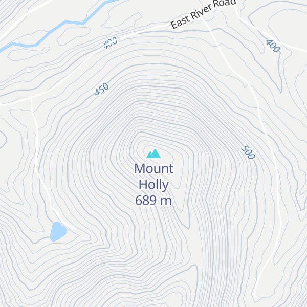 Map of Mount Holly
