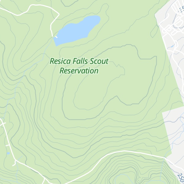 Map of Pine Mountain