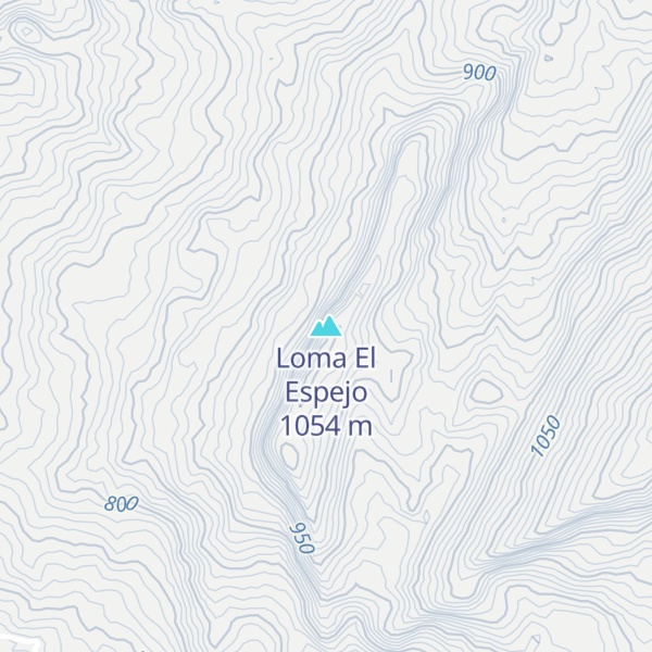 Map of Loma El Espejo