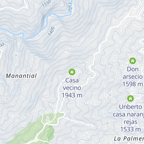 Map of Casa vecino