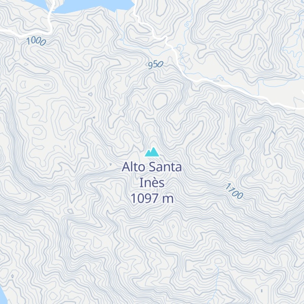 Map of Alto Santa Inès