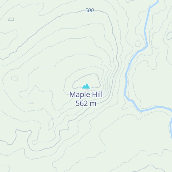 Map of Maple Hill