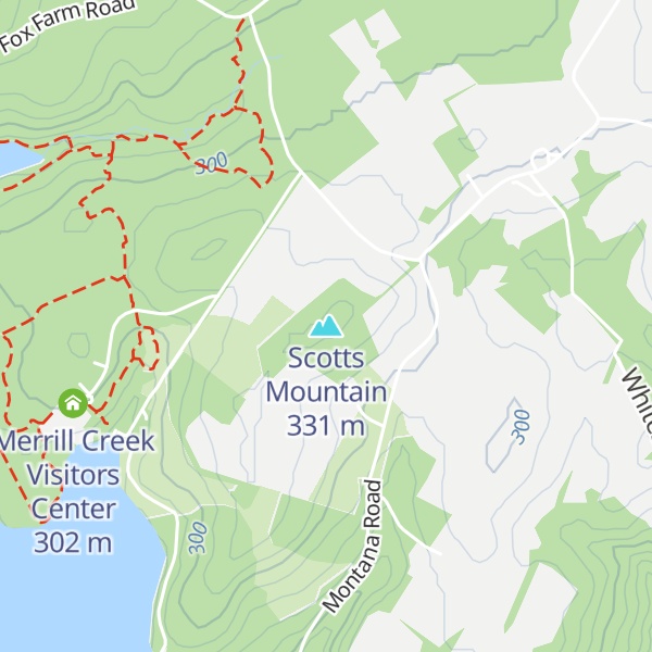 Map of Scotts Mountain
