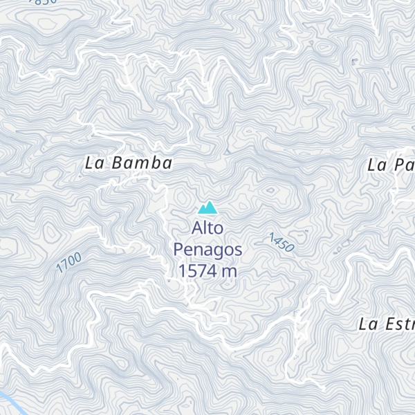 Map of Alto Penagos