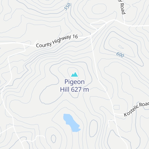 Map of Pigeon Hill