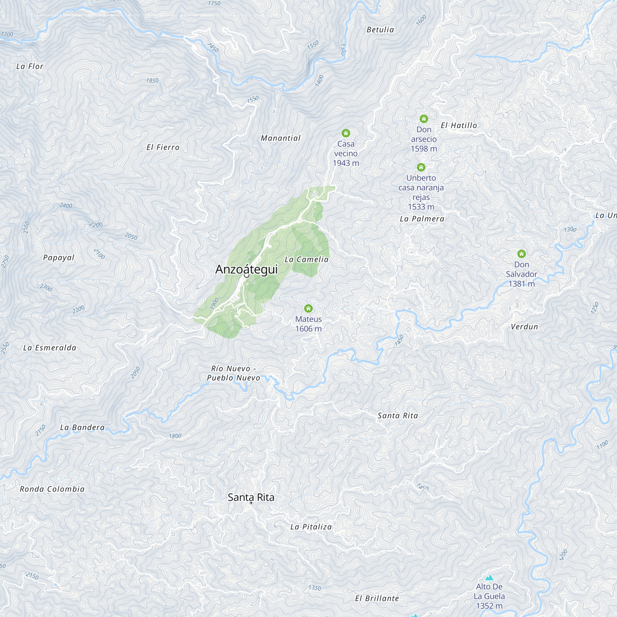 Mateus map