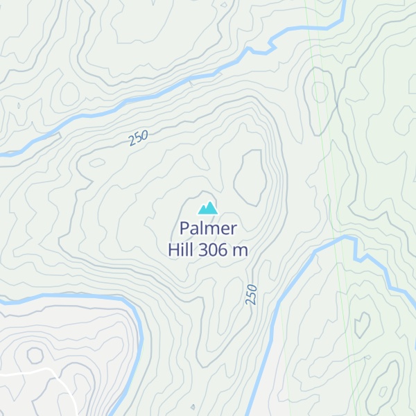 Map of Palmer Hill