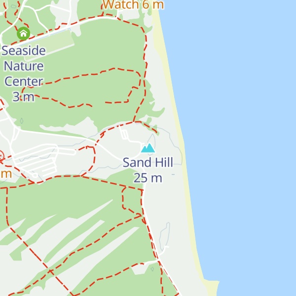 Map of Sand Hill