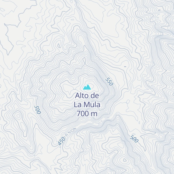 Map of Alto de La Mula