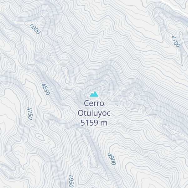 Map of Cerro Otuluyoc