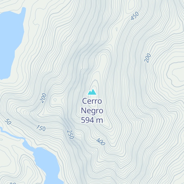 Map of Cerro Negro