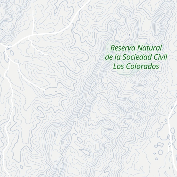 Map of Cerro de Las Palomas