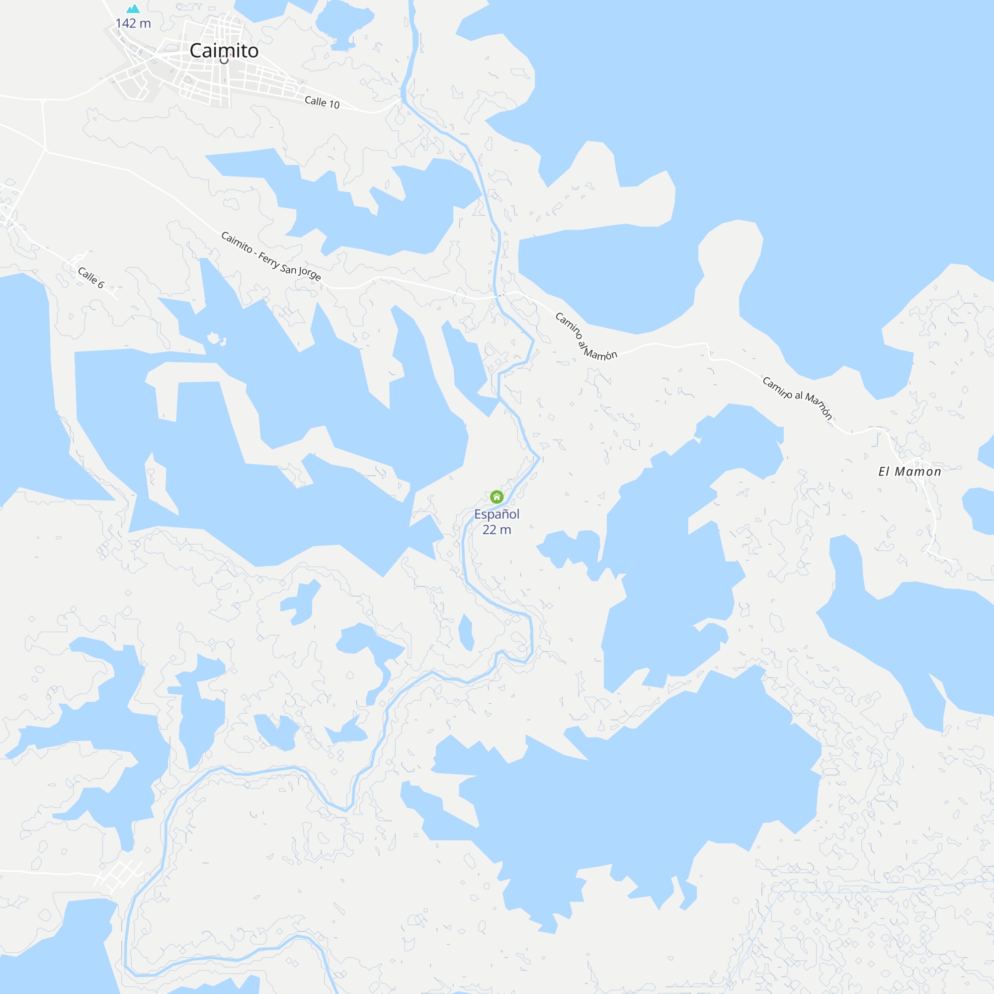 Español map