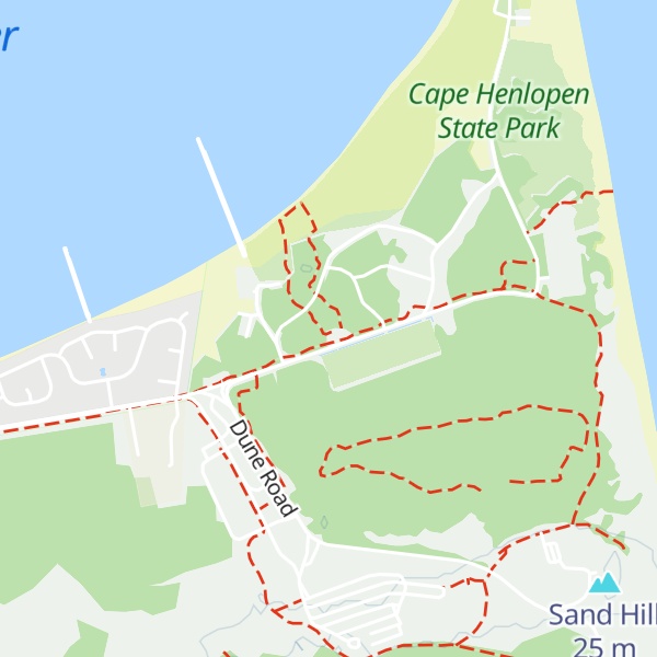 Map of Seaside Nature Center