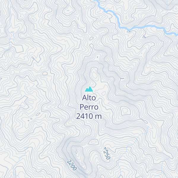 Map of Alto Perro