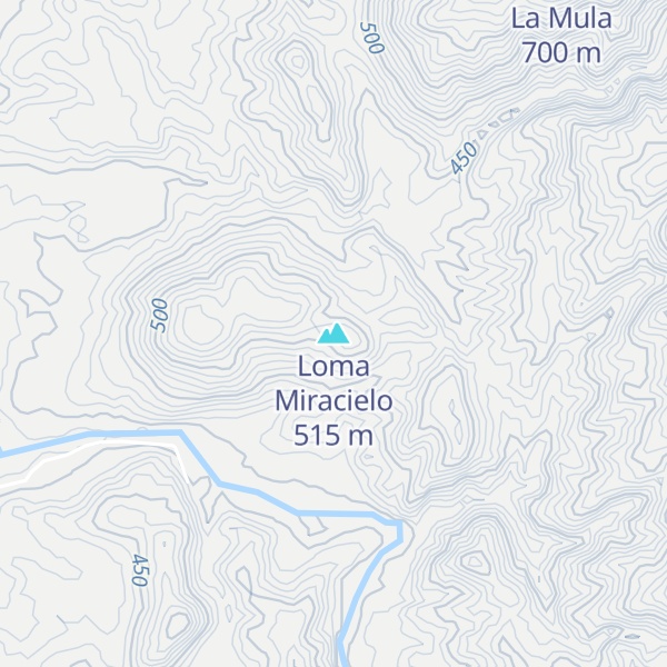 Map of Loma Miracielo
