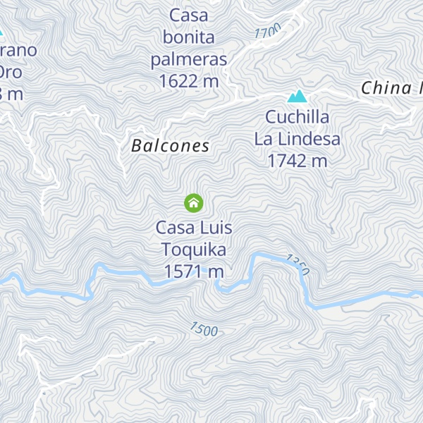 Map of Casa Abandonada