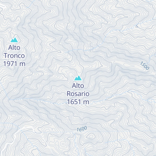 Map of Alto Rosario