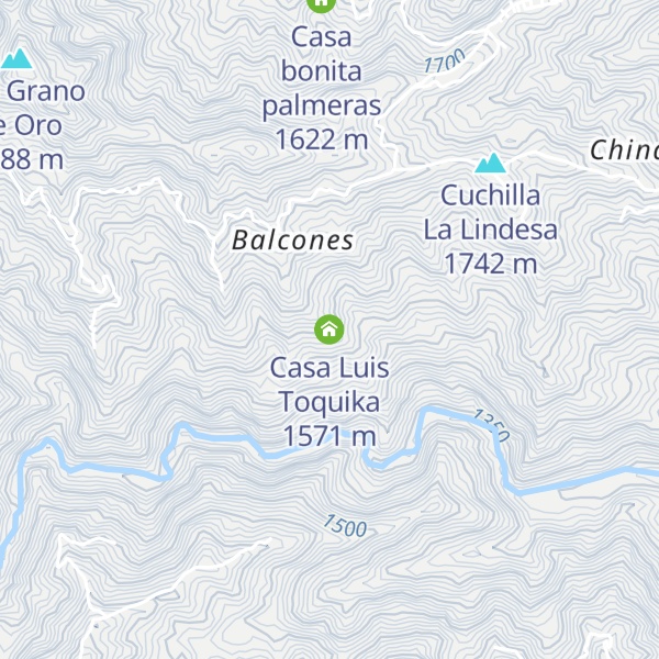 Map of Casa Luis Toquika