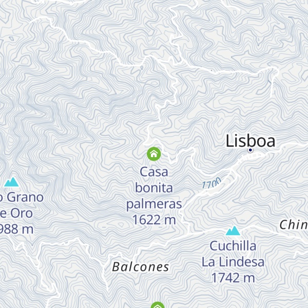 Map of Casa bonita palmeras