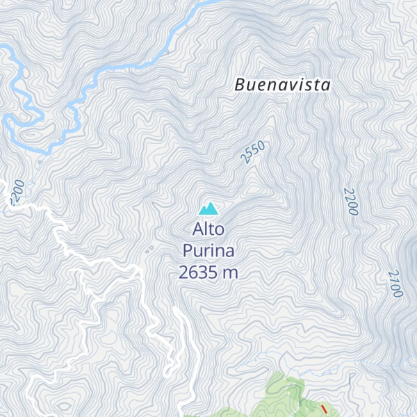 Map of Alto Purina