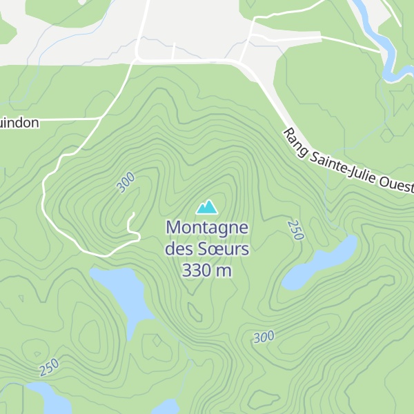 Map of Montagne des Sœurs
