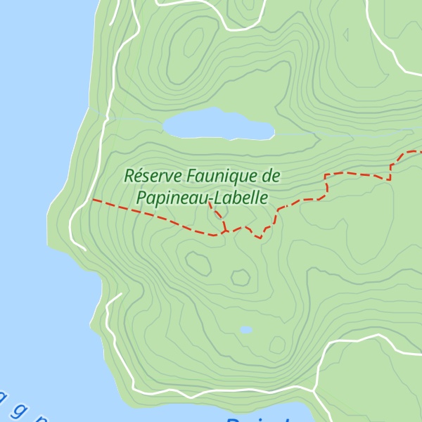 Map of Mont Weskarini