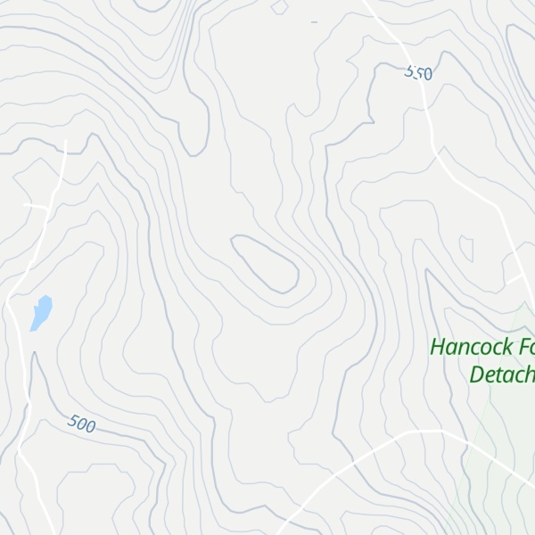 Map of Cherry Ridge