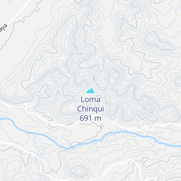 Map of Loma Chinqui