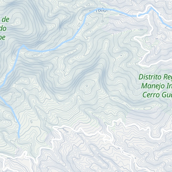 Map of Cerro La Ermita