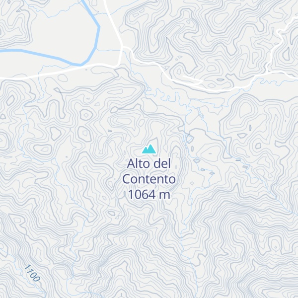 Map of Alto del Contento