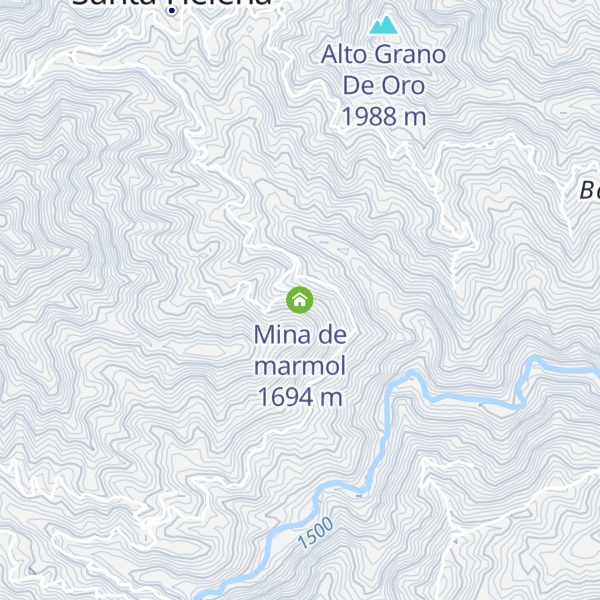 Map of Mina de marmol