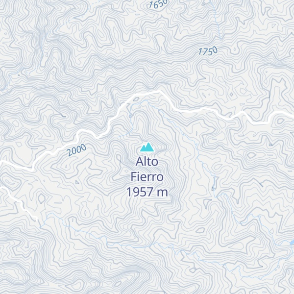 Map of Alto Fierro