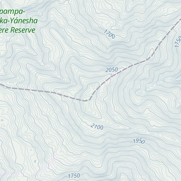 Map of Cerro Viapichis