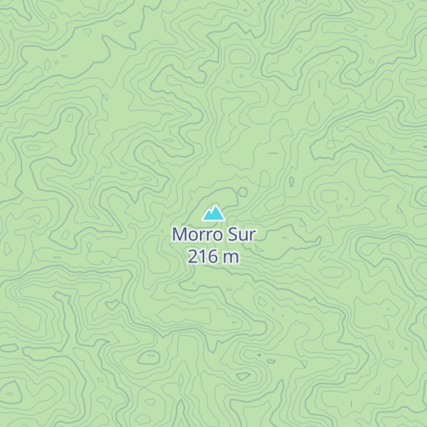 Map of Morro Sur