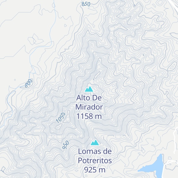 Map of Alto De Mirador