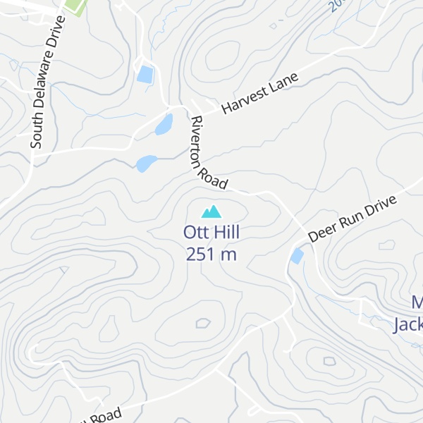 Map of Ott Hill